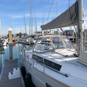 Matching dodgers and sail covers enhance the aesthetic of your boat, while also being practical. Dodger and Sail Cover