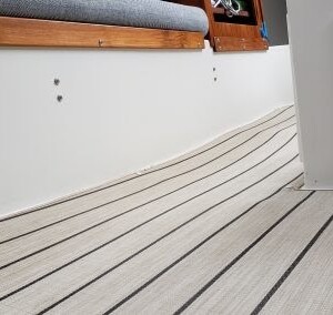 We offer you the best flooring material for all your boating needs. We use Infinity Flooring, a luxury woven vinyl, that combines style, practicality and durability for your boat. Flooring - Infinity Luxury Woven