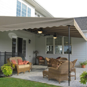 We can design any residential or industrial canvas applications you are looking for, fully customizable using the same quality materials and customer service. Residential Patio Awning