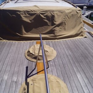 A custom boat cover is made for your boat and all its accessories. We work with every customer to make sure that their cover is designed for their boating needs. Stephens 48 Boat Cover and Accessories