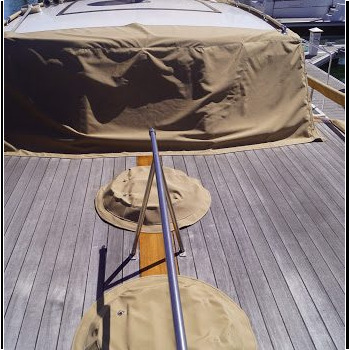 A custom boat cover is made for your boat and all its accessories. We work with every customer to make sure that their cover is designed for their boating needs. Stephens 48 Boat Cover and Accessories